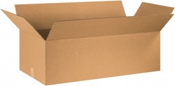MSC 36X18X12 Kraft Corrugated Box, Quantity: Each of 1