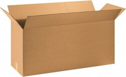 MSC Made in USA 361216 12" Wide x 36" Long x 16" High Rectangle Corrugated