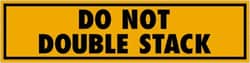 MSC Tape Logic SCL568 8" x 8" Fluorescent Orange Paper Shipping Label For