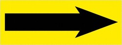 MSC Tape Logic DL1280 4" x 4" Fluorescent Yellow Paper Inventory Labels