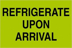 MSC&nbsp;REFRIDGE FLR GRN 500RL TAPE LOGIC CLIMATE LABEL