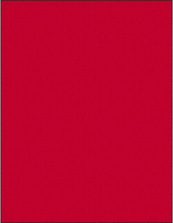 MSC Tape Logic LL420RD Pack of (100), 8-1/2" x 11" Fluorescent Red Paper
