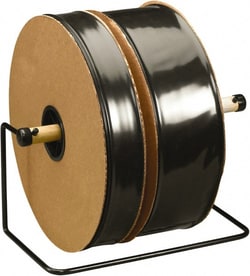 MSC Value Collection PT0606B 6" Wide 6 mil Poly Tubing Black, Quantity: