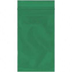 MSC&nbsp;3X5 2MIL GRN 1000/PK RECLOSABLE POLY BAG