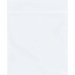 MSC 3X3 2MIL WHT 1000/PK RECLOSABLE POLY BAG