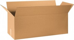 MSC Made in USA 321212 12" Wide x 32" Long x 12" High Rectangle Corrugated