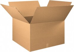 MSC 30X30X20 KRAFT DOUBLE WALL BOX, Quantity: Each of 1