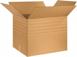 MSC&nbsp;30X24X24 KRAFT HD MULTI-DEPTH BOX