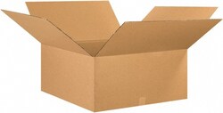 MSC 25X25X12 KRAFT CORRUGATED BOX, Quantity: Each of 1