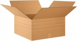 MSC 24X24X12 KRAFT MULTI-DEPTH CORRUGATD BOX