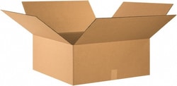 MSC&nbsp;24X24X10 KRAFT CORRUGATED BOX