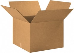 MSC 20X20X14 KRAFT CORRUGATED BOX