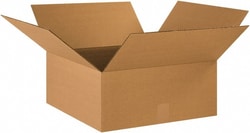 MSC&nbsp;18X18X8 KRAFT CORRUGATED BOX