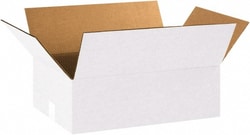 MSC Made in USA 18126W 12" Wide x 18" Long x 6" High Rectangle Corrugated
