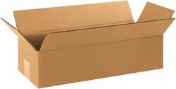 MSC Made in USA 1664 6" Wide x 16" Long x 4" High Rectangle Corrugated