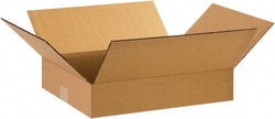 MSC Made in USA 15123 12" Wide x 15" Long x 3" High Rectangle Corrugated