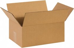 MSC 14106 10" Wide x 14" Long x 6" High Rectangle Corrugated Shipping Box