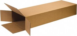 MSC Made in USA HD18645FOL 6" Wide x 18" Long x 45" High Rectangle Corrugated