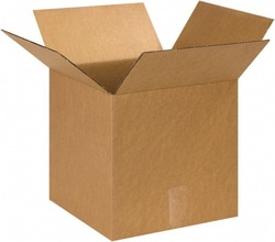 MSC Made in USA 131313 13" Wide x 13" Long x 13" High Square Corrugated
