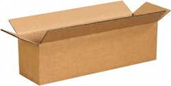 MSC Made in USA 1444 4" Wide x 14" Long x 4" High Rectangle Corrugated