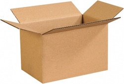 MSC 1177 7" Wide x 11" Long x 7" High Rectangle Corrugated Shipping Box