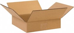 MSC Made in USA 10102 10" Wide x 10" Long x 2" High Rectangle Corrugated