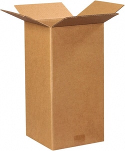 MSC 9918 9" Wide x 9" Long x 18" High Rectangle Corrugated Shipping Box