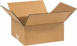 MSC 984 8" Wide x 9" Long x 4" High Rectangle Corrugated Shipping Box 1
