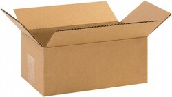 MSC Made in USA 1064 6" Wide x 10" Long x 4" High Rectangle Corrugated