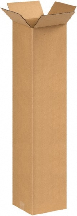 MSC 8838 8" Wide x 8" Long x 38" High Rectangle Corrugated Shipping Box