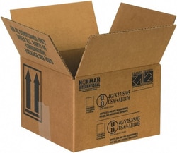 MSC&nbsp;Shipping Supply Paint Can Box, 1 Quart, Kraft, 25/Pack