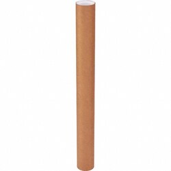 MSC 3X30 KRAFT HD MAILING TUBE W/CAP, Quantity: Each of 1