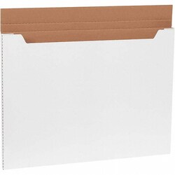 MSC 30X22-1/2X1 WHT JUMBO FOLD-OVER MAILER, Quantity: Each of 1