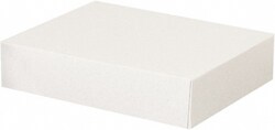 MSC&nbsp;8-1/2X11X2-1/2 WHT STATIONERY FOLDING CARTON