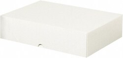 MSC&nbsp;8-5/8X12X3 WHT STATIONERY FOLDING CARTON