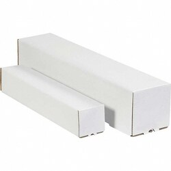 MSC 3X3X43 Wht Triangle Mailing Tube, Quantity: Each of 1