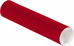MSC Made in USA P2009R 2" Diam x 9" Long Round Colored Mailing Tubes 1