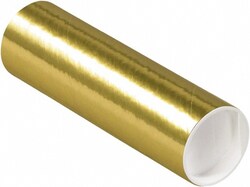 MSC Made in USA P2006GO 2" Diam x 6" Long Round Colored Mailing Tubes 1