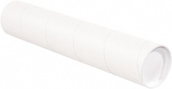 MSC&nbsp;4X24 WHT MAILING TUBE W/CAP