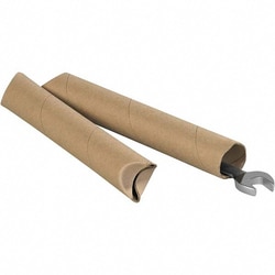 MSC Made in USA S1524K 1-1/2" Diam x 24" Long Round Crimped End Mailing
