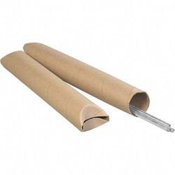 MSC Made in USA S3018K 3" Diam x 18" Long Round Crimped End Mailing Tubes