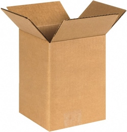 MSC Made in USA 868 6" Wide x 8" Long x 8" High Rectangle Corrugated Shipping