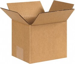 MSC Made in USA 655 5" Wide x 6" Long x 5" High Rectangle Corrugated Shipping