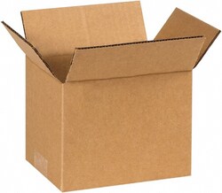 MSC Made in USA 766 6" Wide x 7" Long x 6" High Rectangle Corrugated Shipping