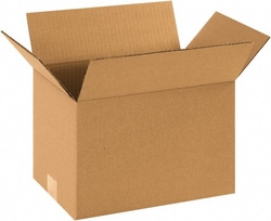 MSC 1288 8" Wide x 12" Long x 8" High Rectangle Corrugated Shipping Box