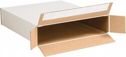 MSC&nbsp;12.5X3X17.5 WHT SELF-SEAL SIDE LOAD BOX