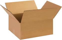 MSC Made in USA 13116 11" Wide x 13" Long x 6" High Rectangle Corrugated