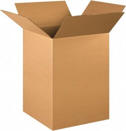 MSC Made in USA 161624 16" Wide x 16" Long x 24" High Rectangle Corrugated