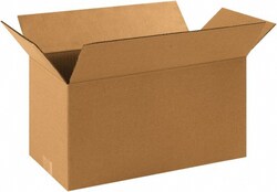 MSC 1688 8" Wide x 16" Long x 8" High Rectangle Corrugated Shipping Box