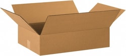 MSC Made in USA 20144 14" Wide x 20" Long x 4" High Rectangle Corrugated